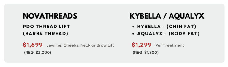 TAX DAY 2025 PDO Threads &amp; Kybella